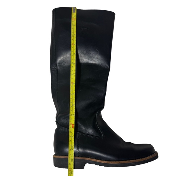 Roots Black Leather Knee-High Boots Women’s 7 - Picture 9 of 12